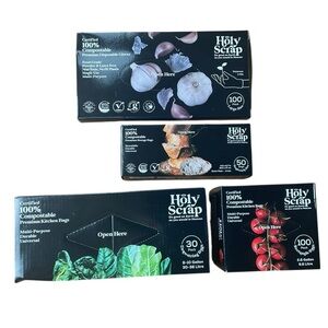Biodegradable Storage Bags Trash Bags Gloves Holy Scrap Starter Kit